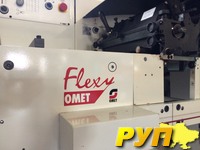 OMET FLEXY 255 Флексографская печатная машина 2006 года 6 цветов (1 УФ) Макс. механическая скорость 150 м/мин 13 формато