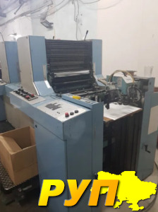 Печатная машина Roland Practica PRZ 00 голубая 2 красочные секции, 2+0, 1+1. Формат машины В3 в хорошем рабочем состояни